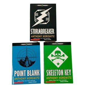 Alex Rider Series Books Stormbreaker Point Blank Skeleton Key First 3 Paperback